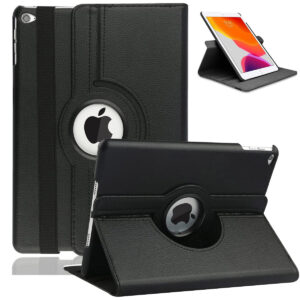 For iPad 5th 6th Air 1 Air 2 Case 9.7 inch 360 Degrees Rotating PU Leather Cover 360