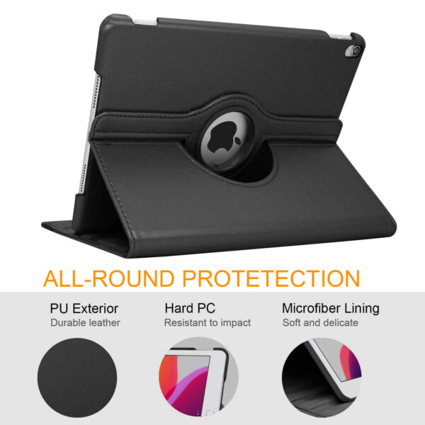 For iPad Air 4 Air 5 Case 10.9 inch 360 Degrees Rotating PU Leather Cover 360 - Image 4