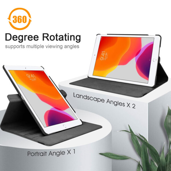 For iPad Air 4 Air 5 Case 10.9 inch 360 Degrees Rotating PU Leather Cover 360 - Image 10