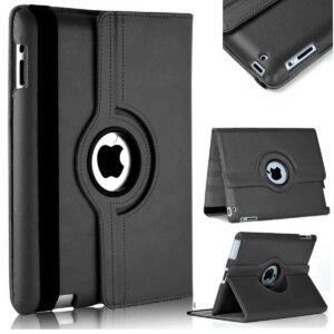 For iPad 2 3 4 Generation Case 9.7 inch 360 Degrees Rotating PU Leather Cover 360