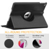 For iPad 7th 8th 9th Case10.2 inch 360 Degrees Rotating PU Leather Cover 360 - Image 4