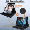For iPad 7th 8th 9th Case10.2 inch 360 Degrees Rotating PU Leather Cover 360 - Image 5