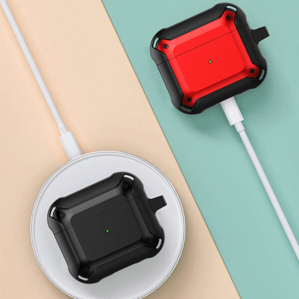 For Apple AirPods 3rd 2021 Dual Color Hybrid Shockproof Case Cover - Image 4