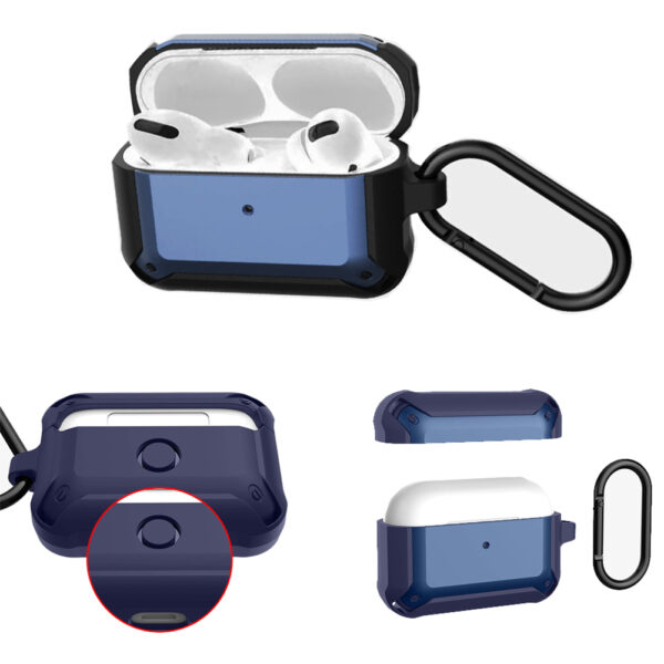 For Apple AirPods Pro 1st 2019 Dual Color Hybrid Shockproof Case Cover - Image 5