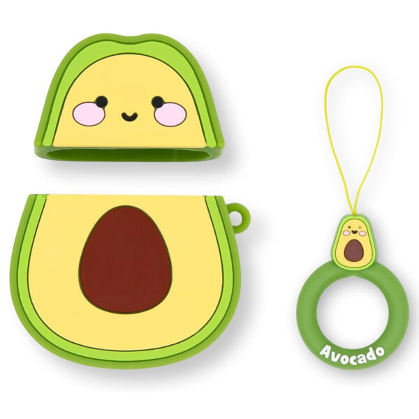 For Apple AirPods 1st 2016 AirPods 2nd 2019 Case Cover Avocado - Image 4