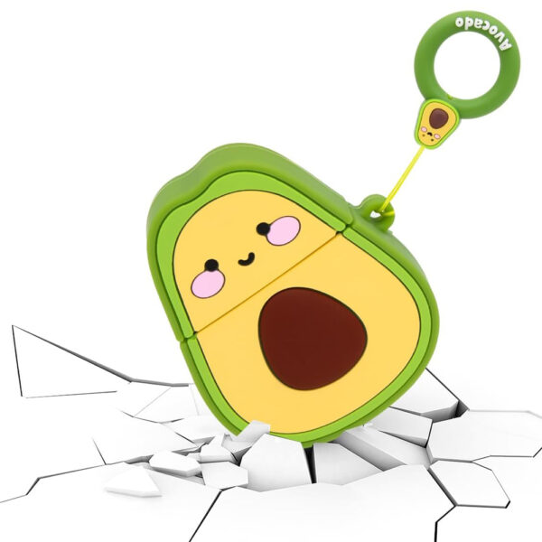 For Apple AirPods 1st 2016 AirPods 2nd 2019 Case Cover Avocado - Image 5