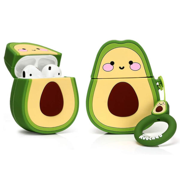 For Apple AirPods 1st 2016 AirPods 2nd 2019 Case Cover Avocado - Image 8