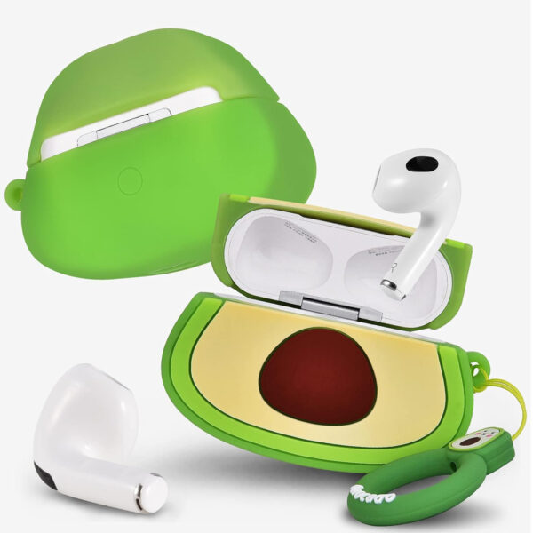 For Apple AirPods Pro 1st 2019 Case Cover Avocado - Image 4