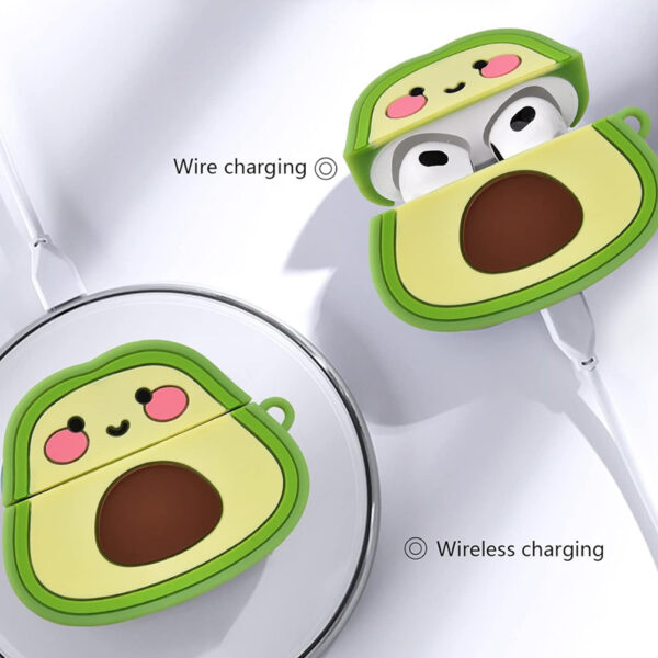 For Apple AirPods Pro 1st 2019 Case Cover Avocado - Image 5