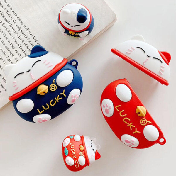 For Apple AirPods Pro 1st 2019 Case Cover Lucky Cat - Image 4