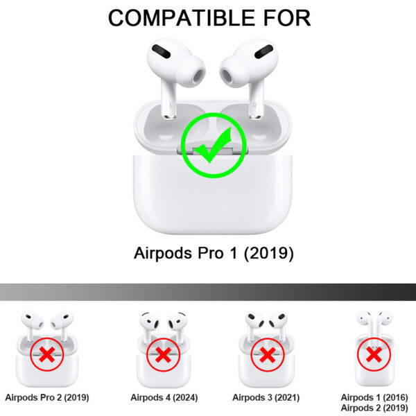 For Apple AirPods Pro 1st 2019 Case Cover Dinosaur - Image 2
