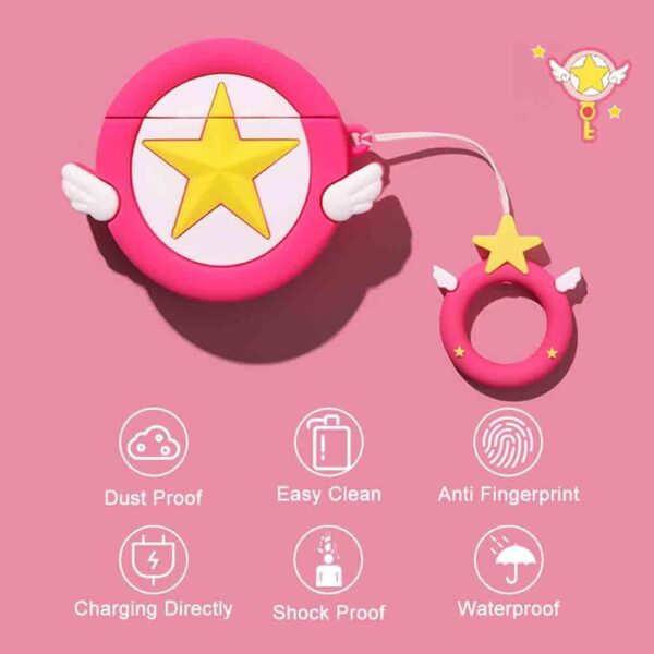 For Apple AirPods Pro 1st 2019 Case Cover Star - Image 3