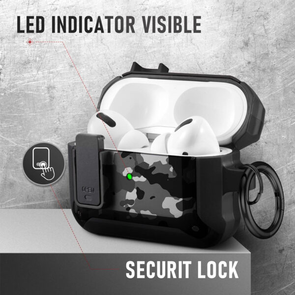 For Apple AirPods Pro 2nd 2019 Military Hybrid Case Cover - Image 4