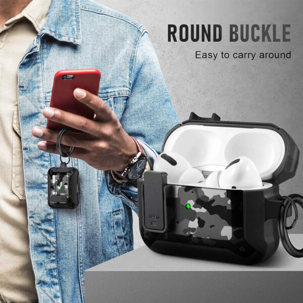 For Apple AirPods Pro 2nd 2019 Military Hybrid Case Cover - Image 5