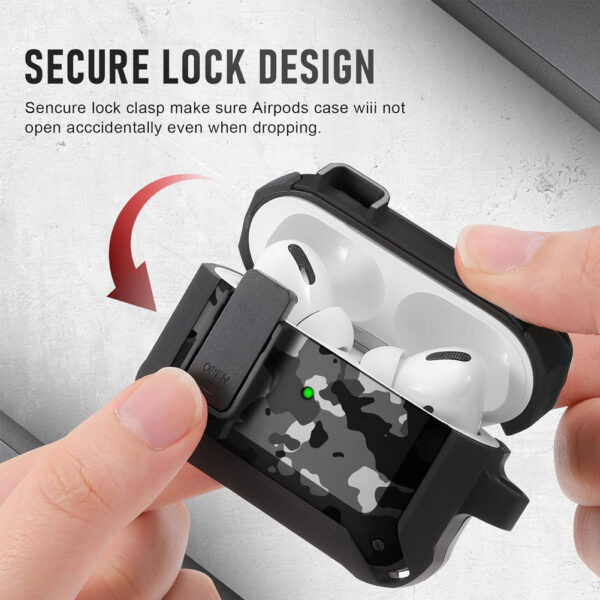 For Apple AirPods Pro 2nd 2019 Military Hybrid Case Cover - Image 3