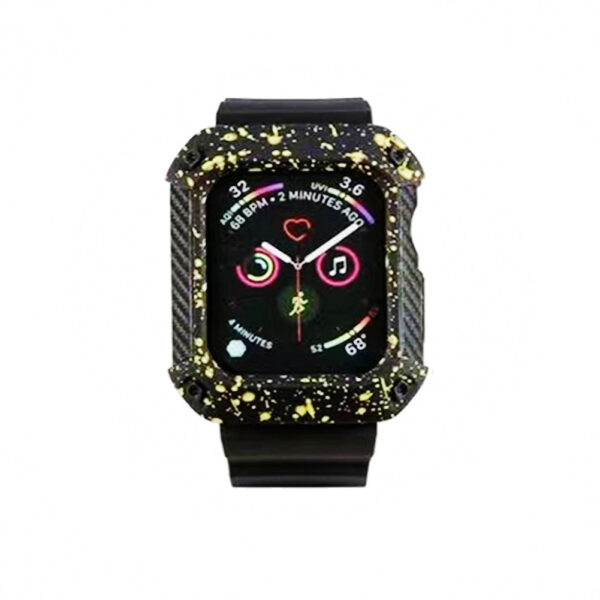45mm Rubber Band and Case Cover For Apple Watch Series