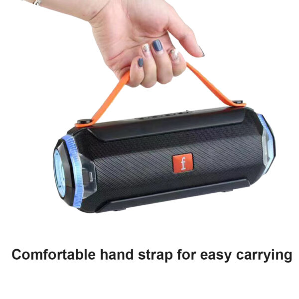 Portable Bluetooth Speakers, RGB Lights, without Kalack and Microphone, JR11 - Image 3