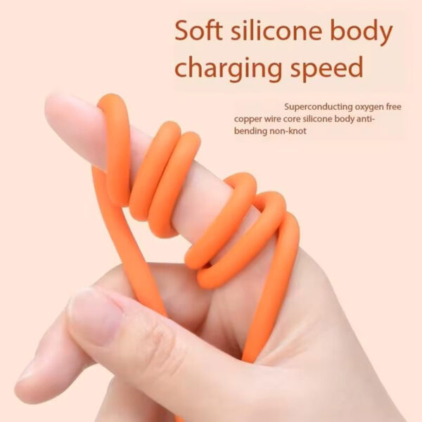 4ft / 1.2m 3 in 1 Multi Charger Cable Data Sync Cord with 3 different port Lighting/Type-C/Micro - Image 5