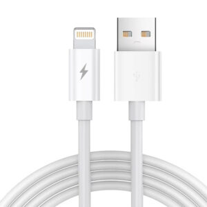 10ft / 3m Lightning to USB-A Fast Charger Cable iPhone Quick Data Sync Cord