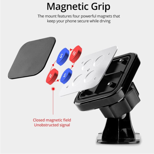 Car Magnetic Phone Holder Mount for Car Dashboard CHD-MGT-N06 - Image 6