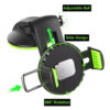 Car Phone Holder Mount for Car Windshield Dashboard CHD02 - Image 3