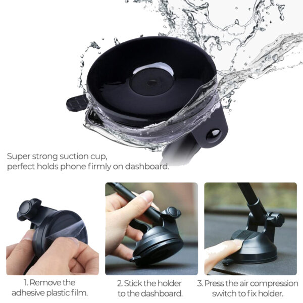Car Magnetic Phone Holder Mount for Car Windshield Dashboard CHD08 - Image 5