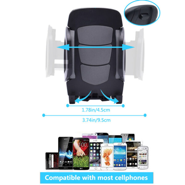 Car Cup Holder Phone Mount CHD12 - Image 3