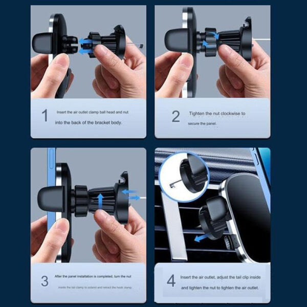 Car Phone Holder Mount for Car Air Vent CHD15 - Image 7