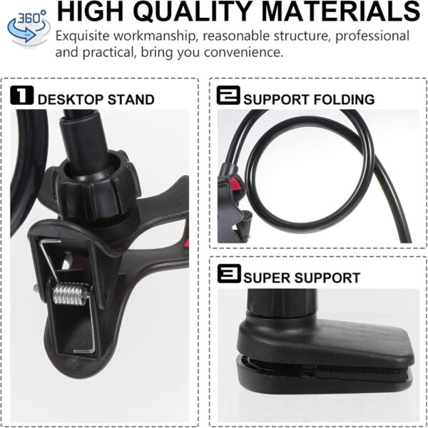 Desk Tabletop Phone Stand Holder Mount CLIPHOLDER01 - Image 3