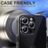 For iPhone 15 Pro Max Bling Rhinestones Camera Lens Tempered Glass Screen Protector CMA001 - Image 7