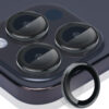 For iPhone 16 Pro Metal Ring Camera Lens Tempered Glass Screen Protector CMA002 - Image 3
