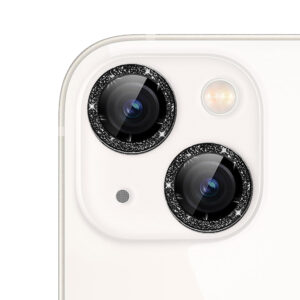 For iPhone 13 Glitter Sparkle Tempered Glass Camera Lens Protector CMA003