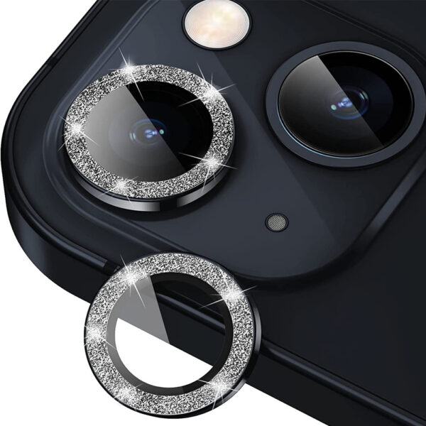For iPhone 13 Glitter Sparkle Tempered Glass Camera Lens Protector CMA003 - Image 4
