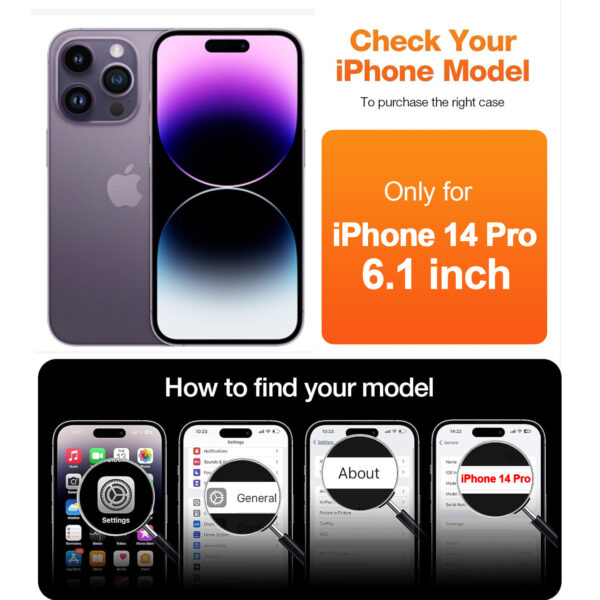 For iPhone 14 Pro Glitter Sparkle Tempered Glass Camera Lens Protector CMA003 - Image 2
