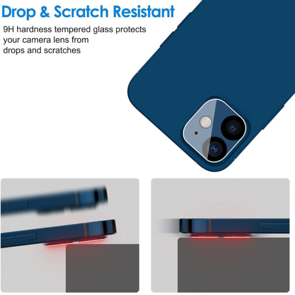 For iPhone 12 Camera Lens Tempered Glass Screen Protector - Image 4