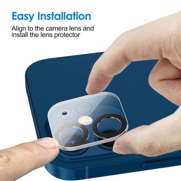 For iPhone 12 Camera Lens Tempered Glass Screen Protector - Image 5