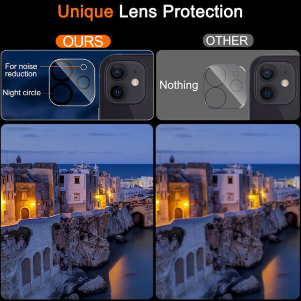 For iPhone 12 Camera Lens Tempered Glass Screen Protector - Image 7