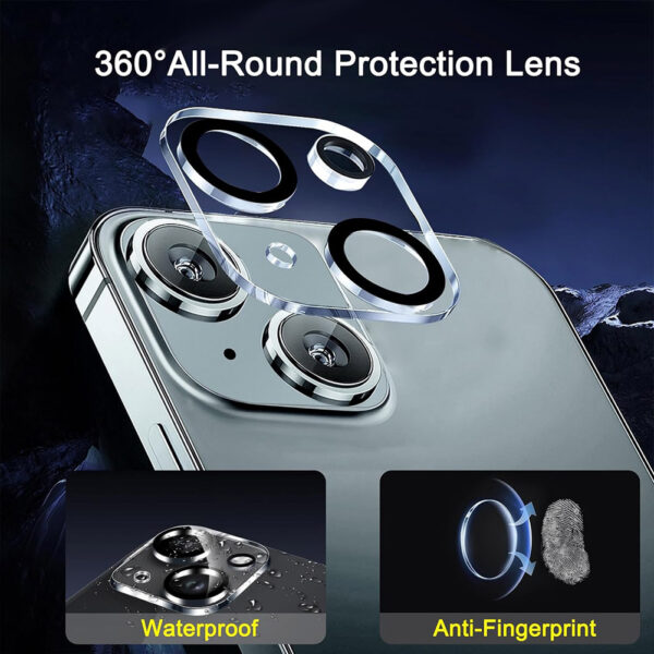 For iPhone 13 Camera Lens Tempered Glass Screen Protector - Image 6