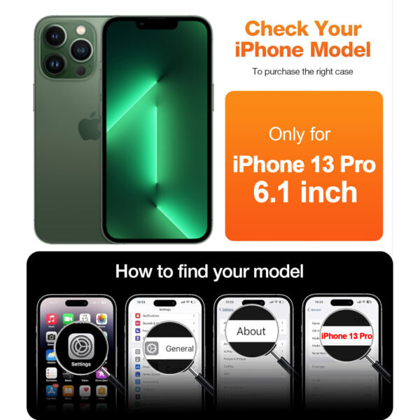 For iPhone 13 Pro Camera Lens Tempered Glass Screen Protector - Image 2