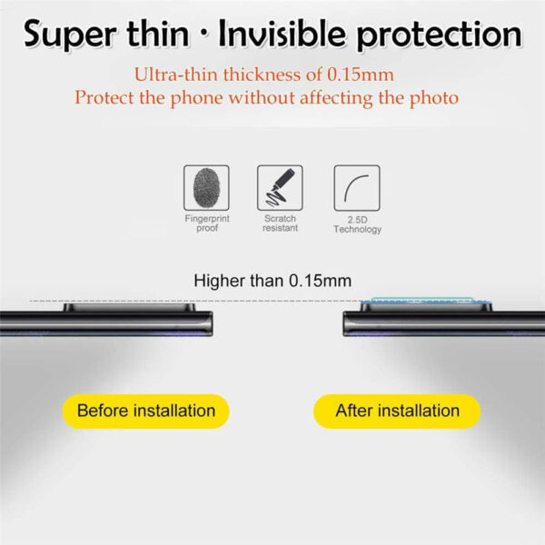 For Galaxy Note 20 Ultra Camera Lens Tempered Glass Screen Protector - Image 7