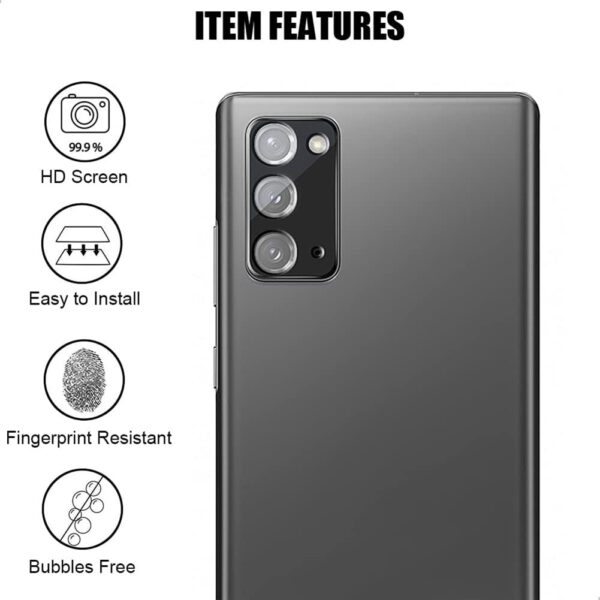 For Galaxy S20 Camera Lens Tempered Glass Screen Protector - Image 3