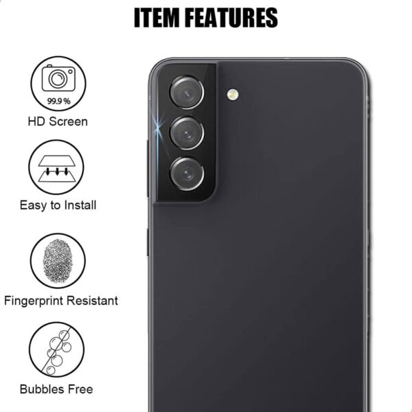 For Galaxy S22 Plus Camera Lens Tempered Glass Screen Protector - Image 3