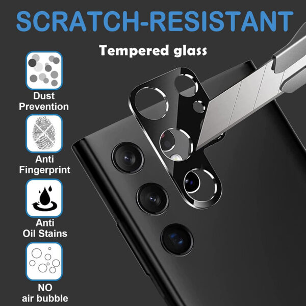 For Galaxy S22 Ultra Camera Lens Tempered Glass Screen Protector - Image 3