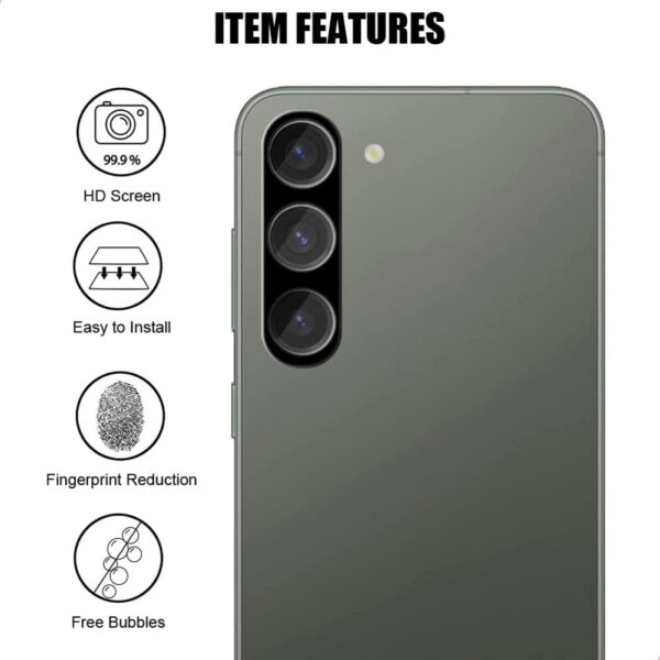 For Galaxy S23 Plus Camera Lens Tempered Glass Screen Protector - Image 3