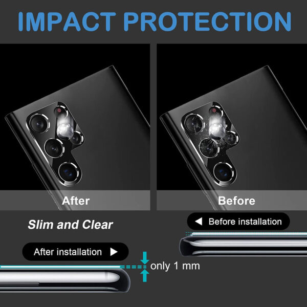 For Galaxy S23 Ultra Camera Lens Tempered Glass Screen Protector - Image 5