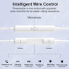 Wired Earbuds with USB-C Connector, In-Ear Headphones Earphones with Type-C Plug, Built-in Remote to Control Music/Phone Calls/Volume, Noise Canceling - Image 5