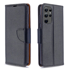 For Galaxy S23 Ultra Case Leather Flip Wallet Cover FWC134
