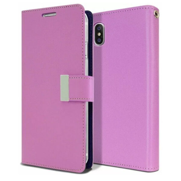 For iPhone X Xs Case Leather Flip Wallet Cover FWC21 - Image 6