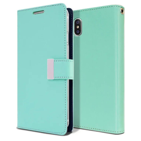 For iPhone X Xs Case Leather Flip Wallet Cover FWC21 - Image 7