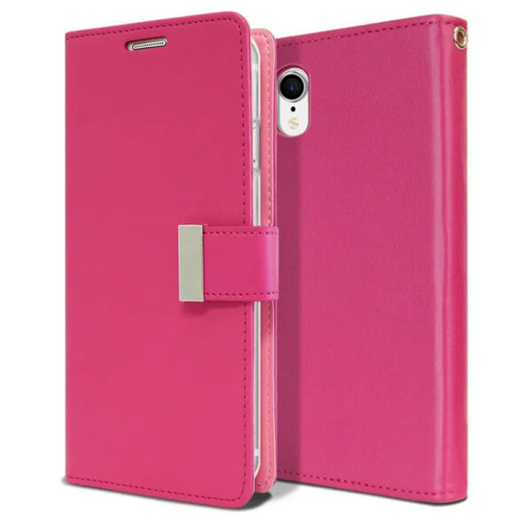 For iPhone XR Case Leather Flip Wallet Cover FWC21 - Image 4